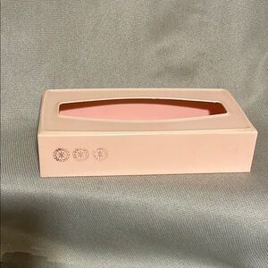 Vintage Rubbermaid Atomic Starburst Pale Pink Tissue Box Holder